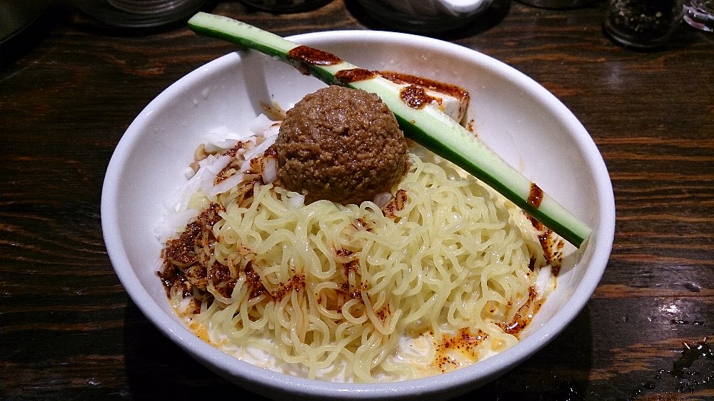 スーチー麺(肉味噌豆乳冷麺)