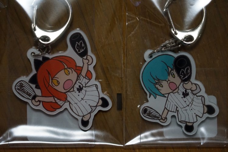 ゆうちゃん、こみちゃんキーホルダー